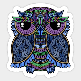 Zen Owl Sticker